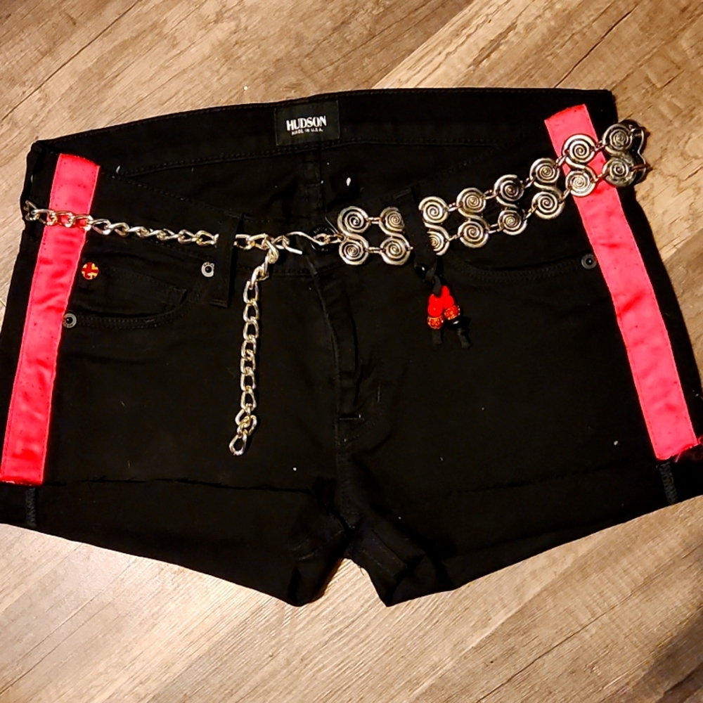 Hudson Blackcut off shorts
